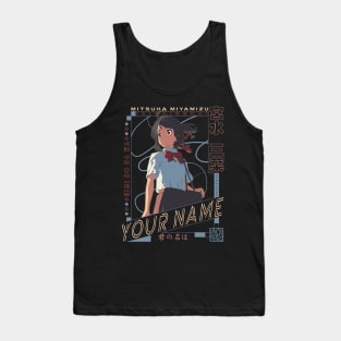 Miyamizu Mitsuha - Your Name | IKIGAISEKAI - V2 Tank Top